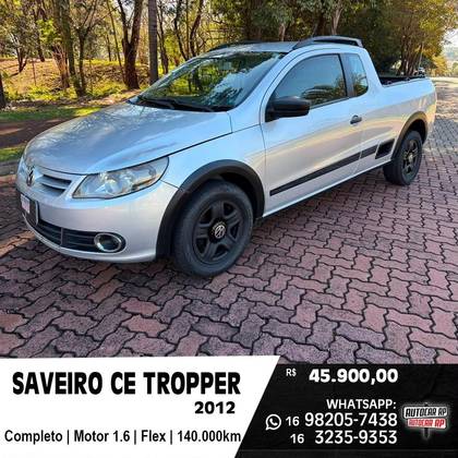 VOLKSWAGEN SAVEIRO 1.6 MI TROOPER CE 8V FLEX 2P MANUAL G.V VOLKSWAGEN SAVEIRO 1.6 MI TROOPER CE 8V FLEX 2P MANUAL G.V